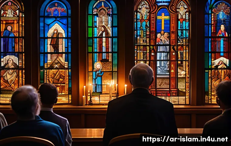 이슬람과 크리스트교 비교 관련 이미지 1